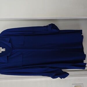 Blue Button-Up Shirt